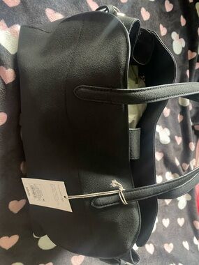 a new day Black Structured Shoulder Bag